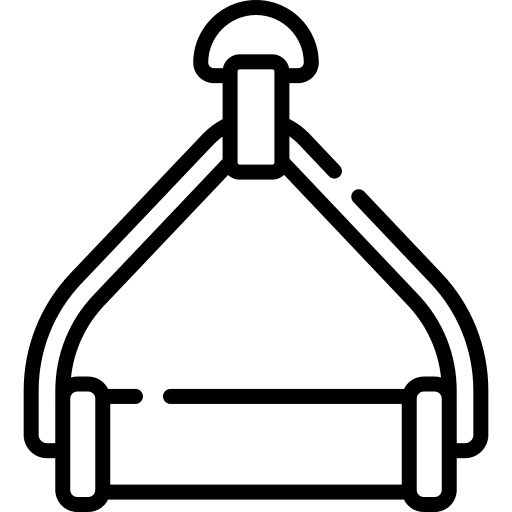 Pilates wellness rope excercise icon