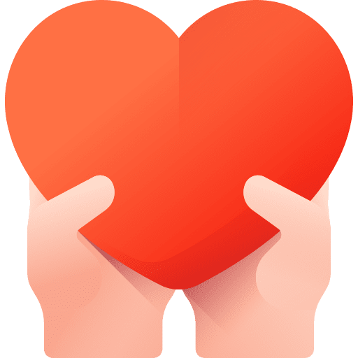 Give love give romance heart icon