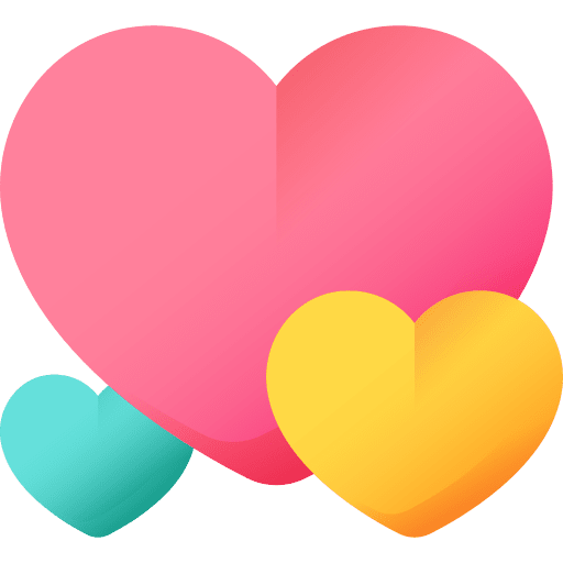 Hearts heart lover shapes icon