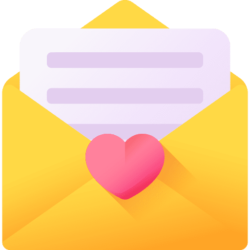 Letter valentines day love letter love icon