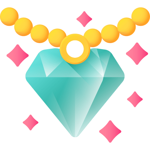 Necklace accessory diamond fashion icon