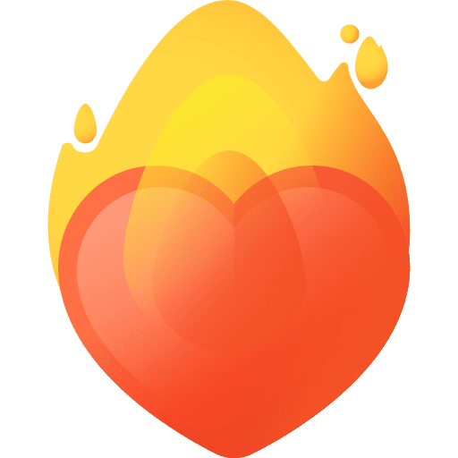 Passion strong valentines day lover icon