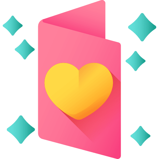 Card wedding card love letter wedding invitation icon