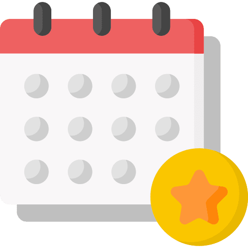 Planner calendar checklist accept icon