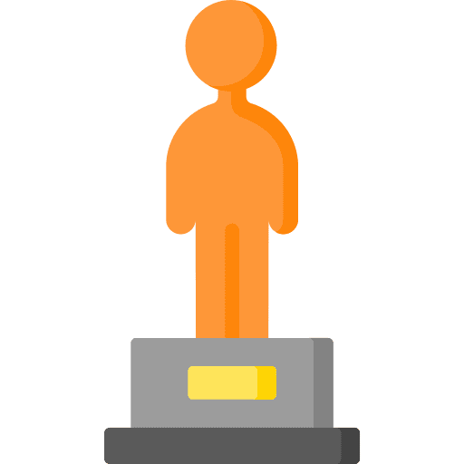 Trophy cup champion trophy icon