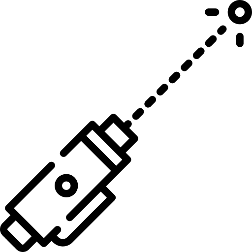 Laser business and finance pointer miscellaneous icon