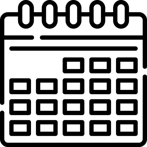 Calendar calendary calendar date business and finance icon