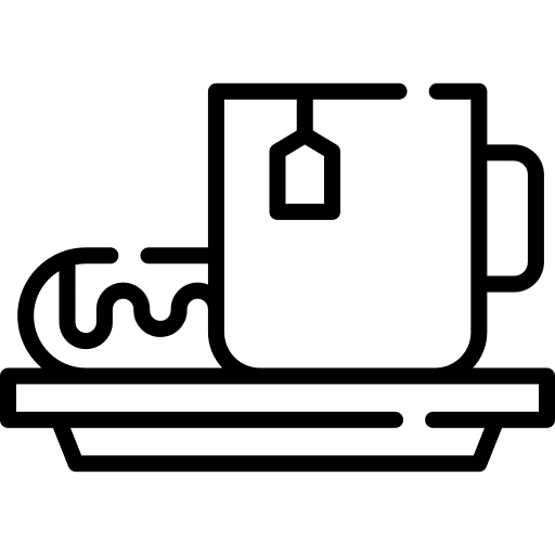 Break break coffee donut icon