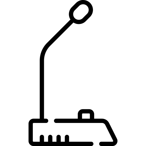 Microphone microphone music business and finance icon