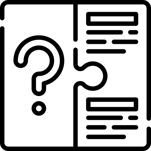 Solution business and finance solution document icon