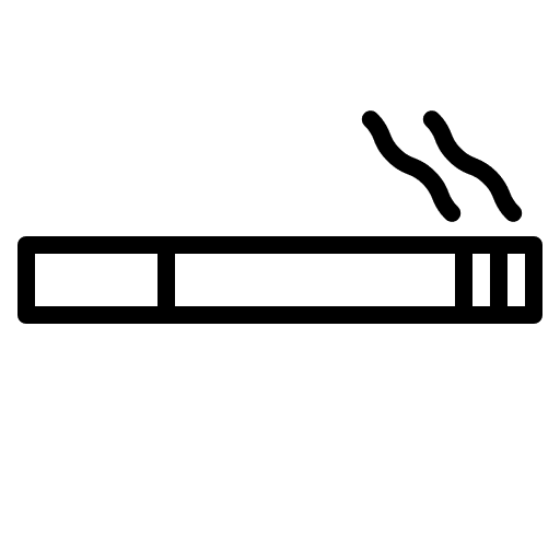 Smoke cigar healthcare and medical smoking icon