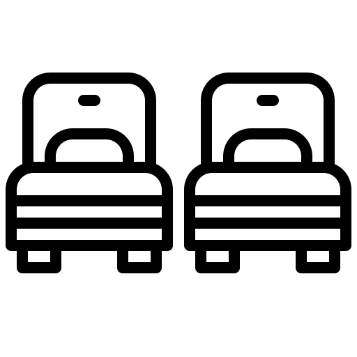 Twin beds twin beds bed furniture furniture and household icon