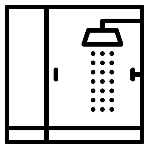 Bathroom bathroom furniture and household shower head icon