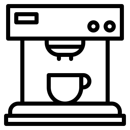 Coffee maker coffee machine hot drink hot coffee icon