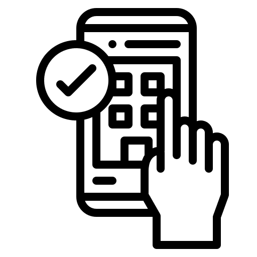 Reservation online laptop booking icon