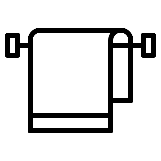 Towel clean laundry towel icon