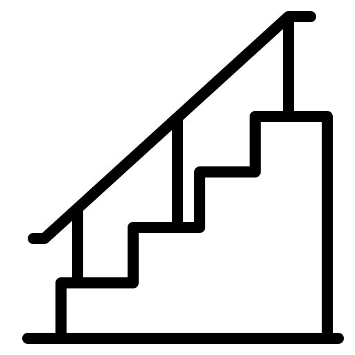 Stairs stairs staircase travel icon