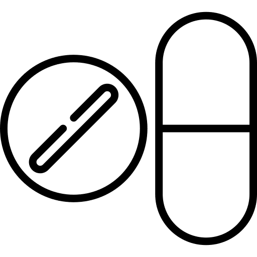 Antiviral drugs antiviral healthcare and medical icon