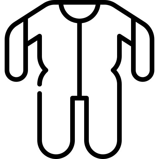 Protection medical assistance people safety goggles icon