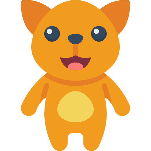 Cat kitten toy teddy icon