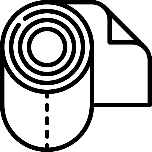 Toilet paper paper roll miscellaneous cleaning icon