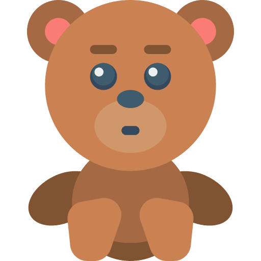 Bear bear smile animal icon