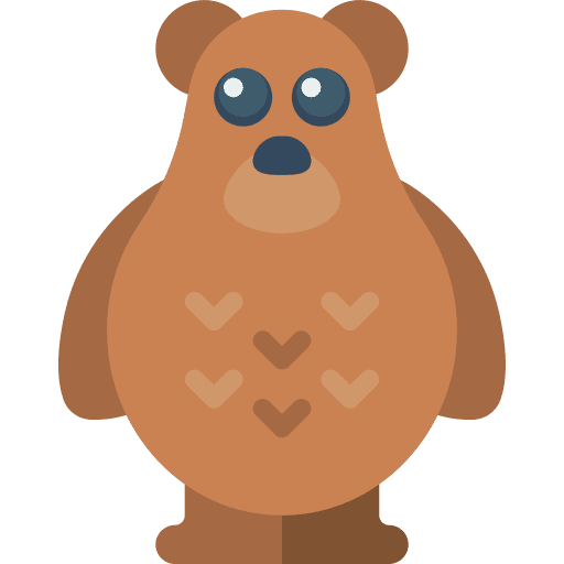 Bear kid and baby animal teddy icon