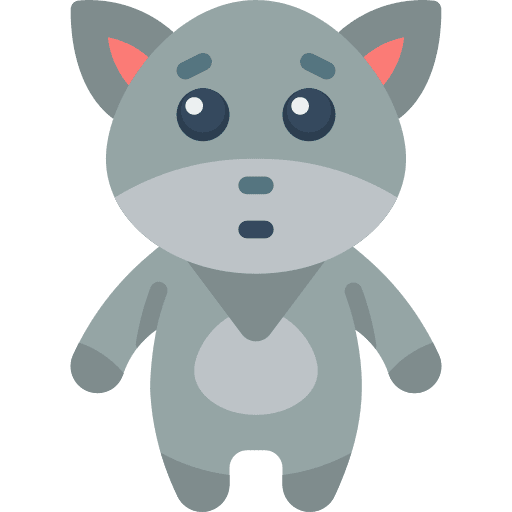 Cat kitten kid and baby toy icon