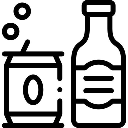 Beer soft drink alcohol drink icon