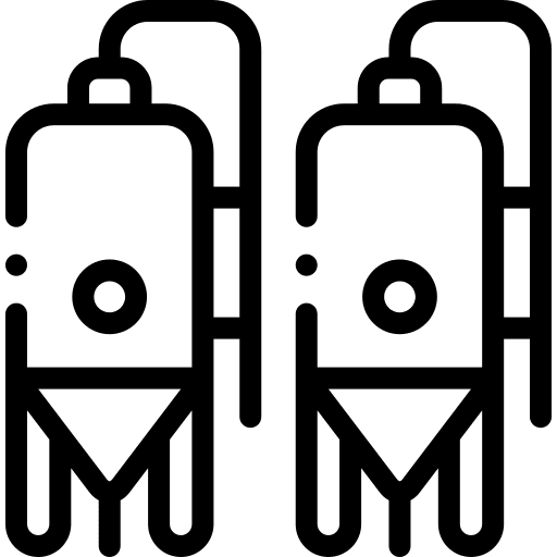 Brewery industry distillatory alcoholic drink icon