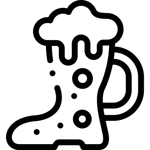 Beer beverage alcohol mug icon