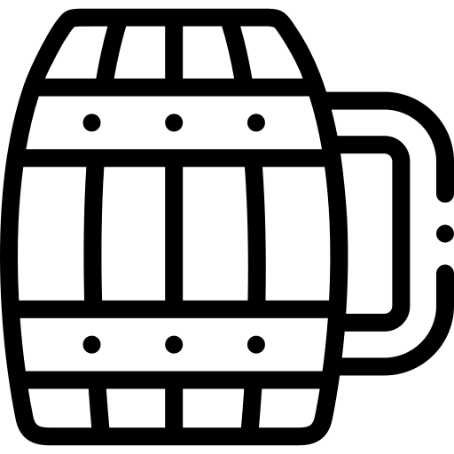 Mug alcohol food drink icon