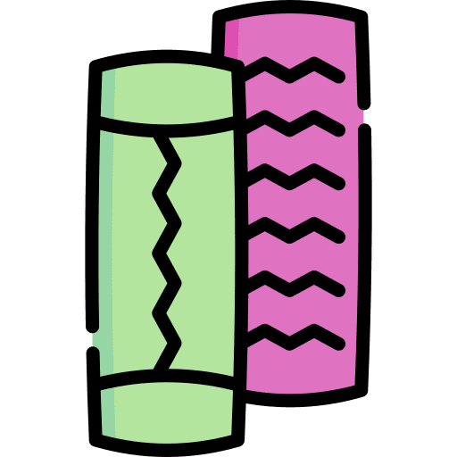 Chewing gum food and restaurant unhealthy tobacco icon