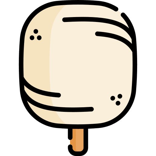 Cotton candy food and restaurant cotton candy food icon