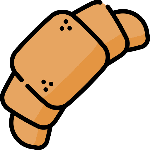Croissant bread croissant baked icon