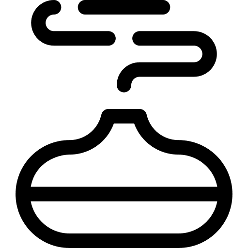 Diffuser aromatic wellness bottle icon