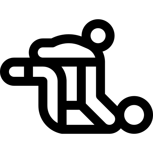 Yoga pose avatar relaxing exercise icon