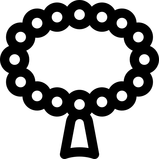 Beads prayer praying beads icon