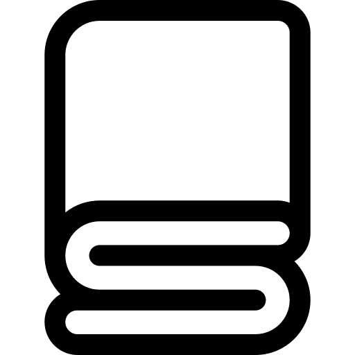 Towel clean furniture and household wellness icon