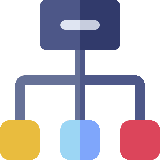 Sitemap map symbol websites icon
