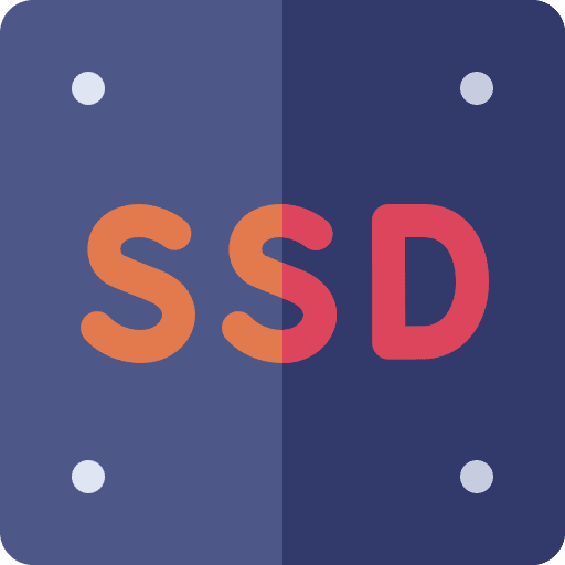Ssd ssd disk storage hardware icon