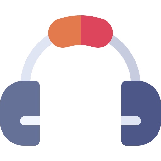 Headphone sound earphones listen icon