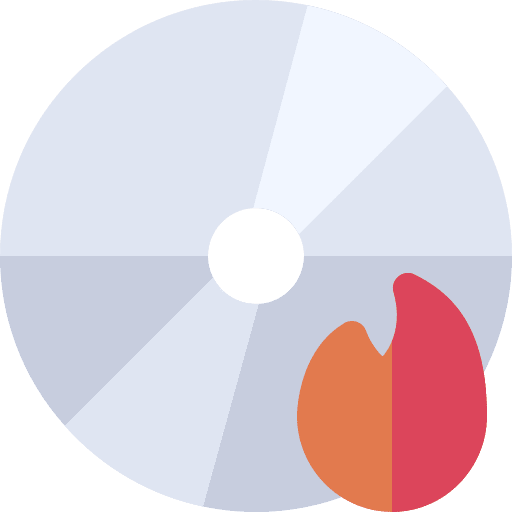 Cd cd multimedia music icon