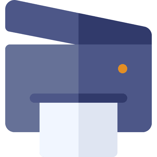 Scanner office multimedia scan icon