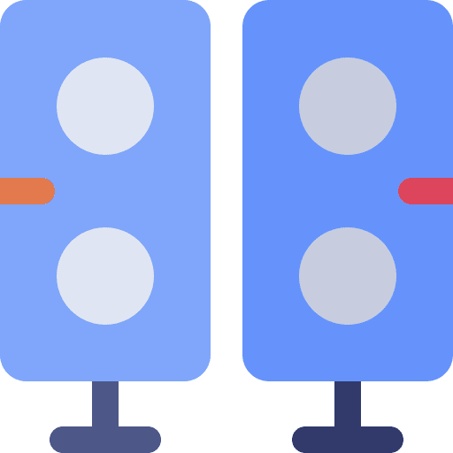 Speaker computer sound music icon