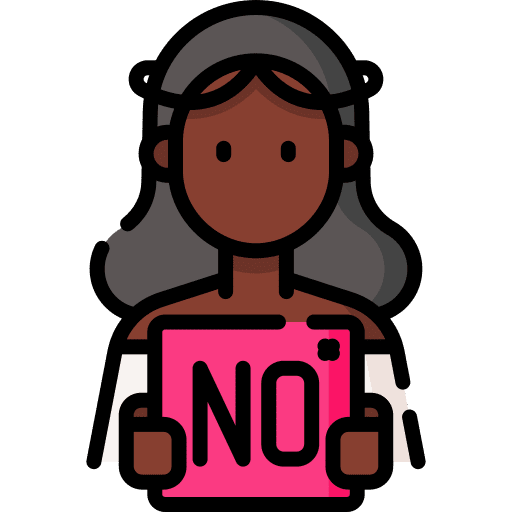 No racism justice equality equal icon