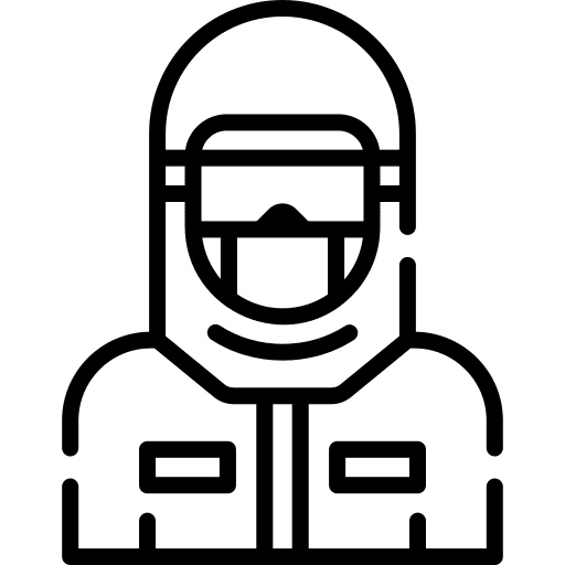 Safety suit protection safety epi icon