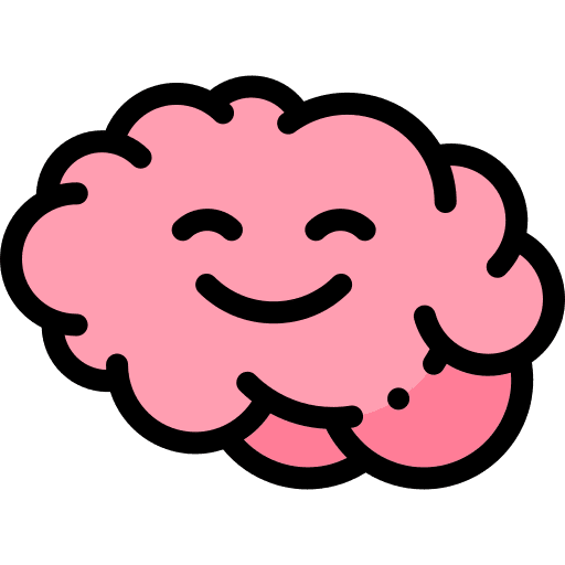 Brain thinking intelligence brain icon
