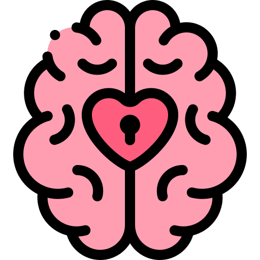 Brain mental health miscellaneous psychology icon