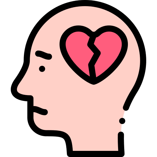 Depression psychology mind depression icon